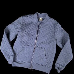 Athletic Works Navy Blue Quilted Jacket, XS